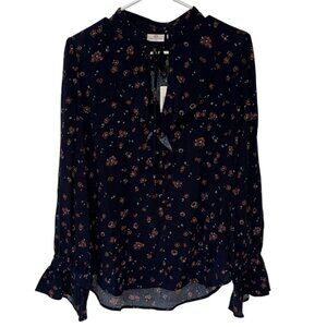 Women's AG Celeste Blouse, Size Medium, Blue